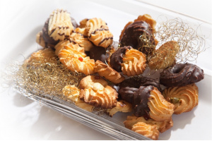 „Weihnachtsgebäck“ - Makronenkonfekt „Weihnachtsgebäck“ - Makronenkonfekt